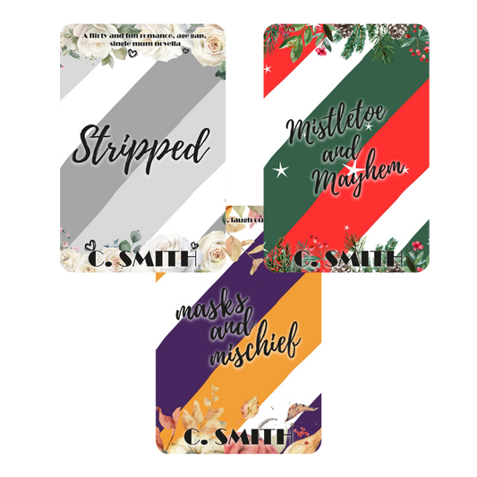 Signed Editions: Finding Forever Series Novellas - C. Smith *with freebies*